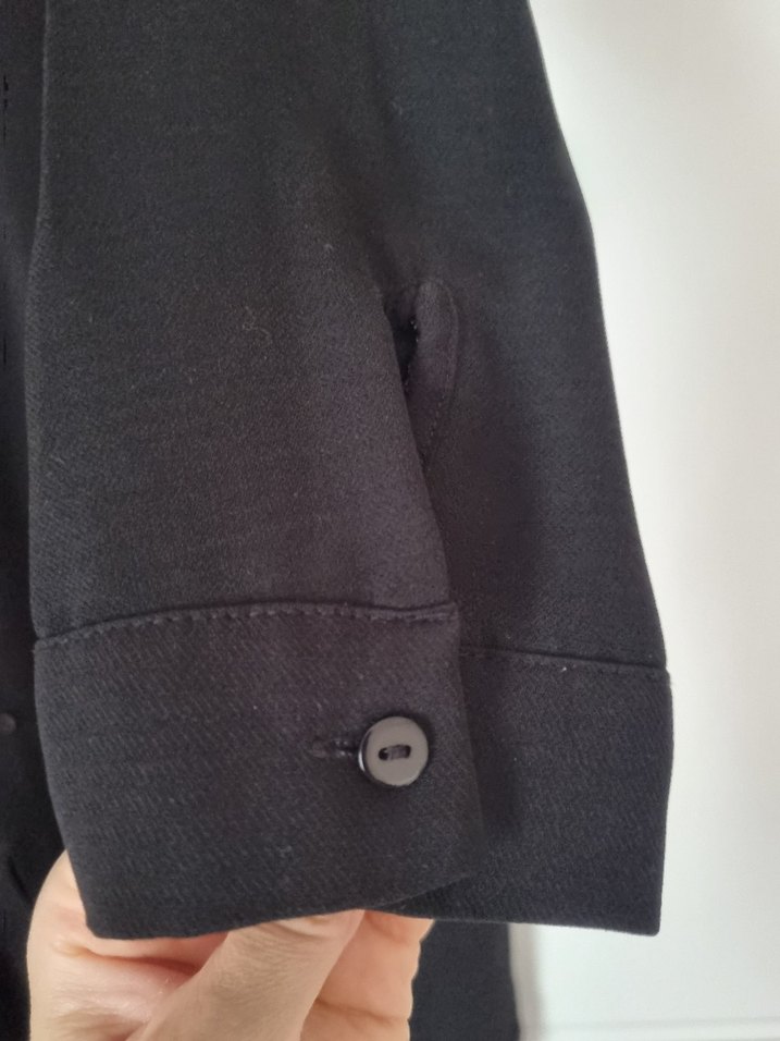 Siyah Uzun Kollu İş Ofis Tunik - Görsel 5