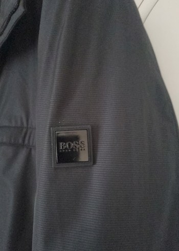 BOSS Siyah Erkek Midi Ceket - Görsel 3