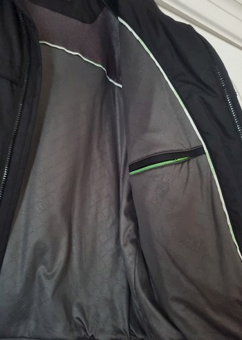 BOSS Siyah Erkek Midi Ceket - Görsel 4