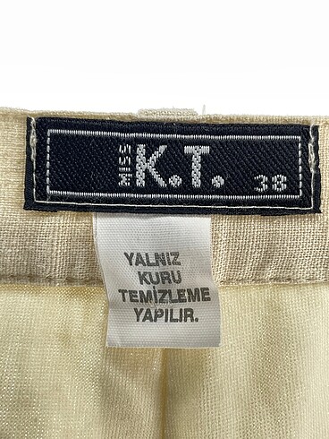 38 Beden ten rengi Renk Diğer Düz Kesim %70 İndirimli.