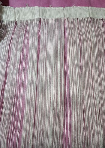 Beyaz Düz Modern Tül Perde - Görsel 5