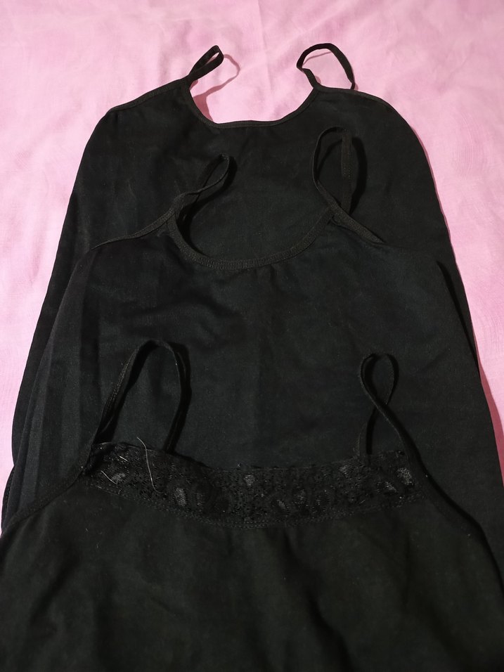 Dantelli Siyah çocuk Askılı zıbın - Görsel 2