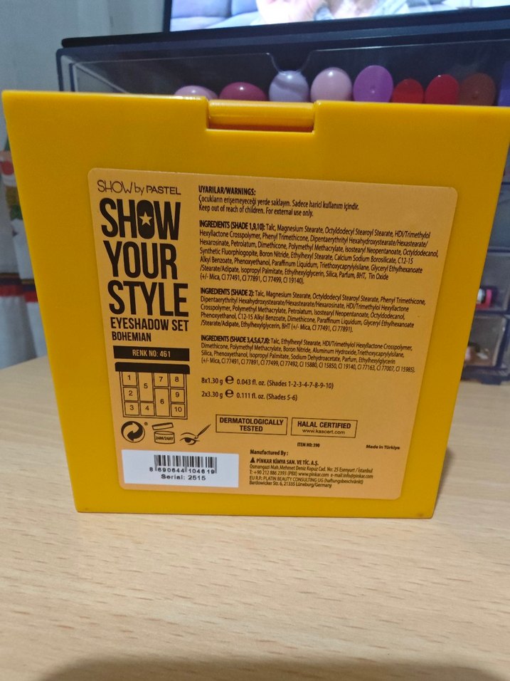 SHOW by PASTEL Far Paleti - Görsel 3