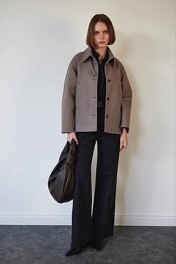 Zara Suud Collection Kaşe Ceket un
