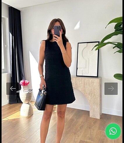 s Beden Bircan Çil Butik Tüvit Elbise
