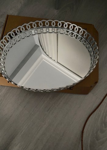 Pera aynalı tepsi sunumluk - Görsel 2