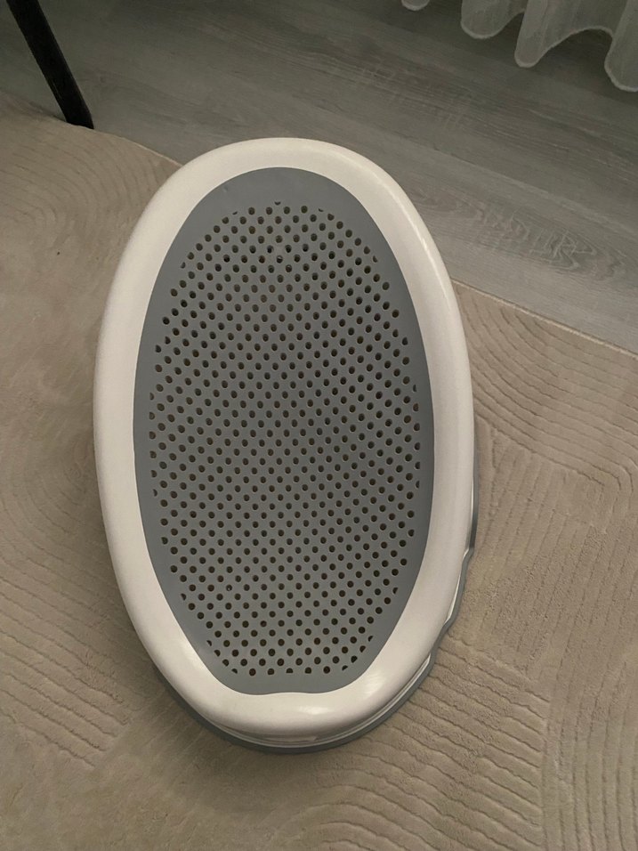 Retro Art Silikon Fileli Bebek Küveti Beyaz - Görsel 2