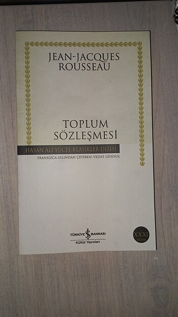 Jean Jacques Rousseau-Toplum Sözleşmesi