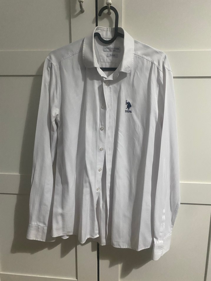 Kadın Beyaz Pamuklu Uzun Kollu Gömlek - Görsel 2