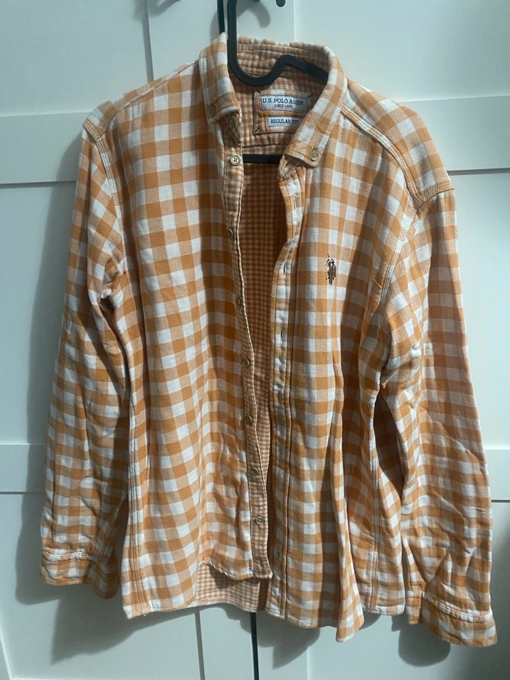 Bej Kadın Pamuklu Uzun Kollu Gömlek - Görsel 2