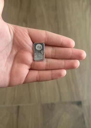 10 gr yatırımlık külçe gümüş - Görsel 2