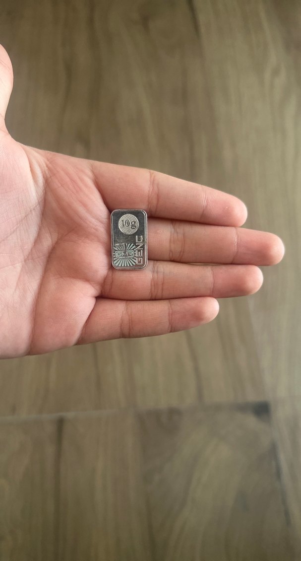 10 gr yatırımlık külçe gümüş - Görsel 2