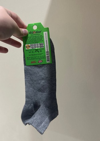 Gri Dündar Plus Erkek Çorap - Görsel 2