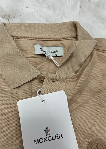 Bej Kısa Kollu Polo Yaka Erkek Tişört - Görsel 3