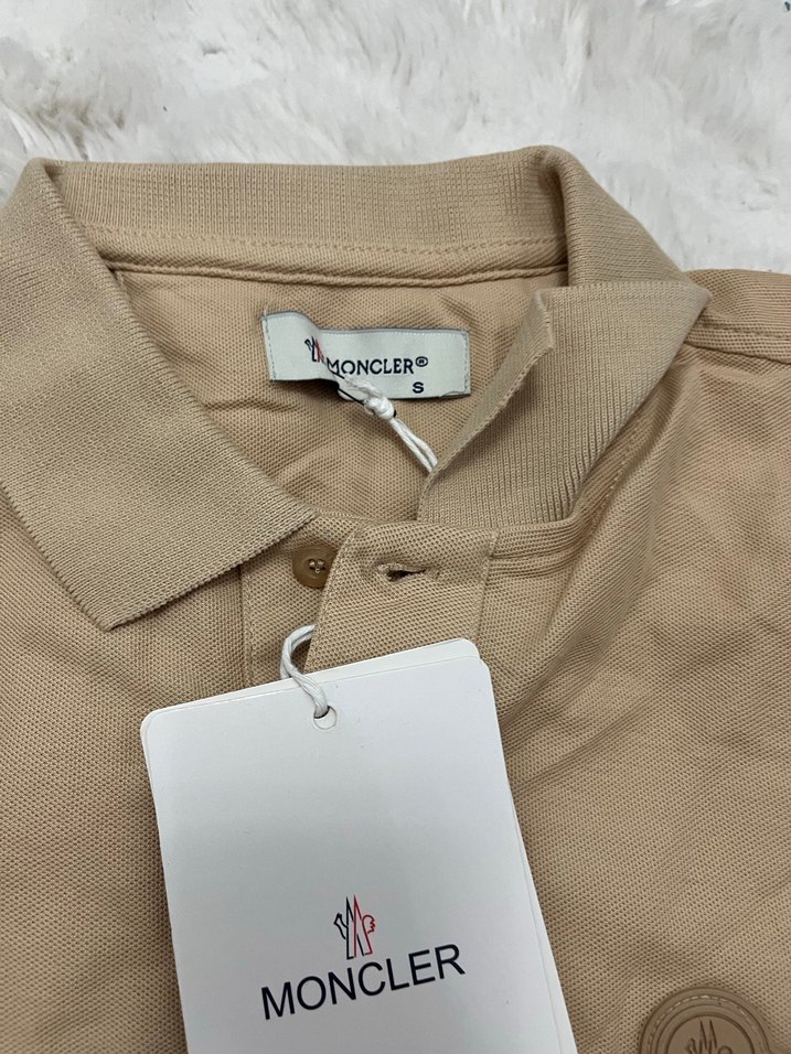 Bej Kısa Kollu Polo Yaka Erkek Tişört - Görsel 3