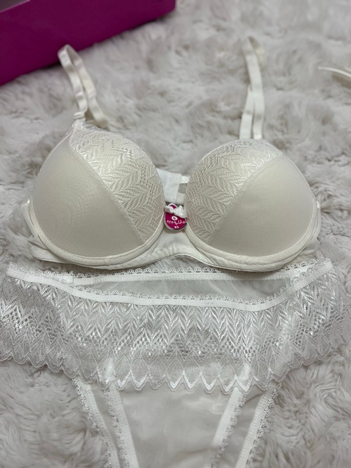 Beyaz Mini Bohem Dantelli Sütyen - Görsel 3