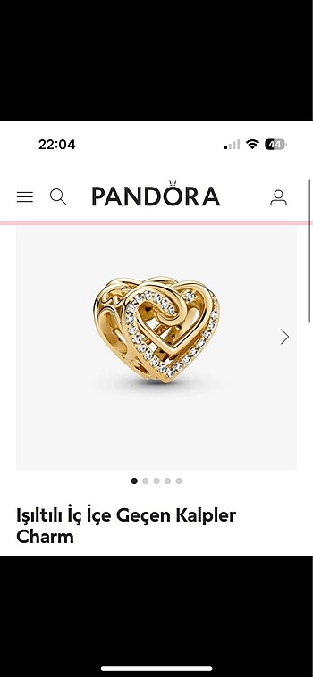 Pandora Charm
