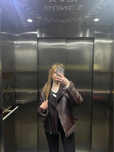 s Beden Bershka biker ceket mont
