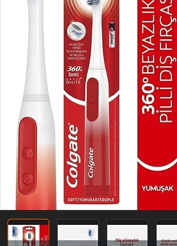 Colgate pilli diş fırçası 