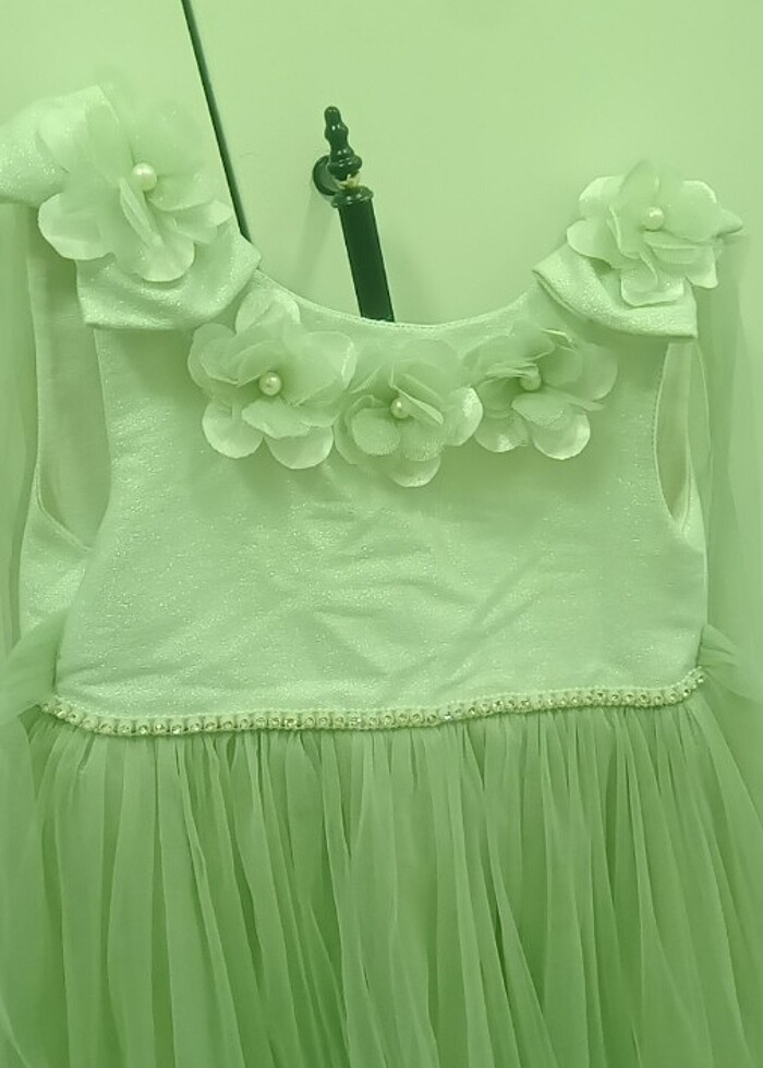 Kız çocuk abiye gelinlik - Görsel 2