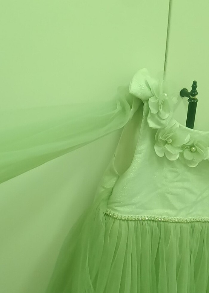 Kız çocuk abiye gelinlik - Görsel 3