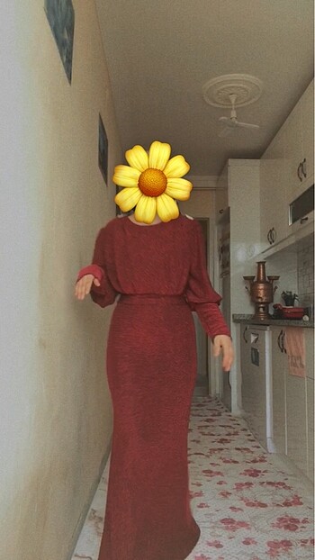 Kırmızı balık abiye