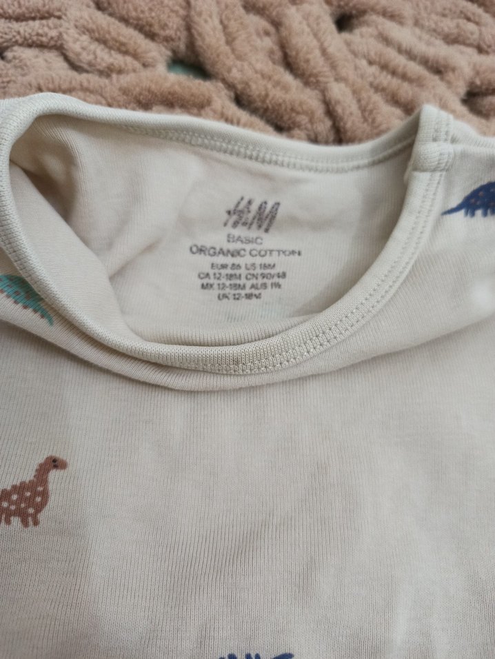 Mavi ve Desenli Bebek Body 2'li Set - Görsel 4