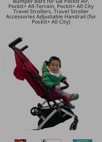 cybex All City & Libelle Ayarlanabilir Seyyar Ön Bar - Görsel 5