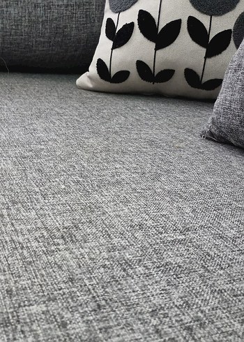 Gri Modern L köşe koltuk takımı - Görsel 9