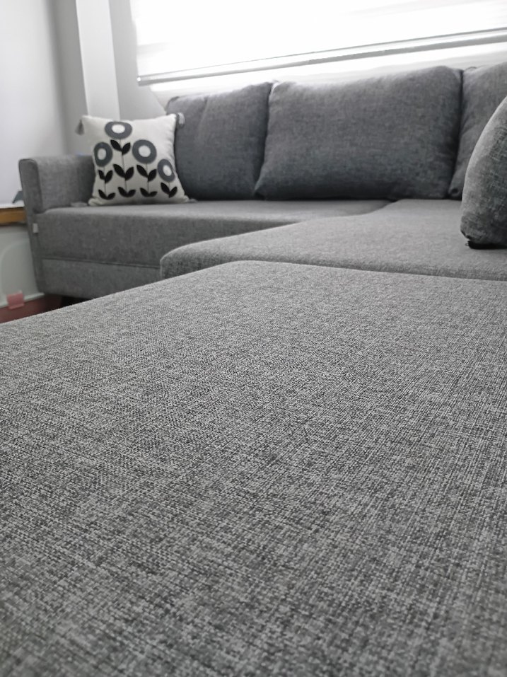 Gri Modern L köşe koltuk takımı - Görsel 2