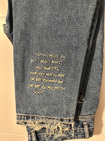 Zara Yırtık pantolon