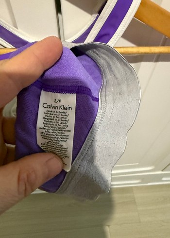 Mor Sporcu Sütyeni Calvin Klein - Görsel 3
