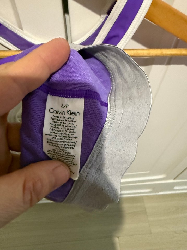 Mor Sporcu Sütyeni Calvin Klein - Görsel 3