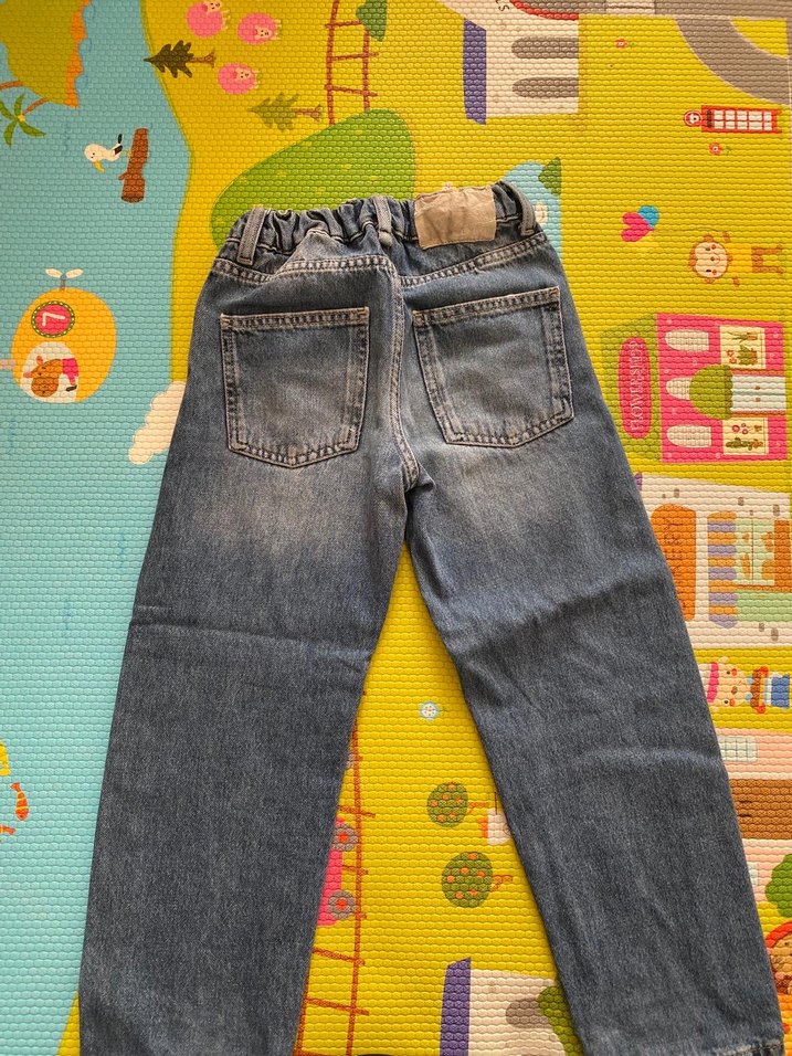 Erkek Çocuk Bol Kesim Denim Pantolon - Görsel 2