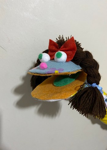 Renkli Peluş El Kuklası - Görsel 3