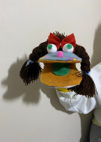 Renkli Peluş El Kuklası - Görsel 2