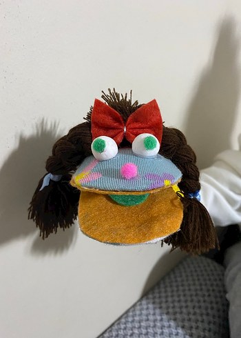 Renkli Peluş El Kuklası - Görsel 4