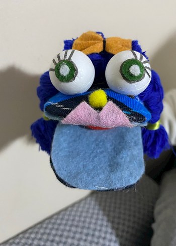 Renkli Peluş Kukla Oyuncak - Görsel 2