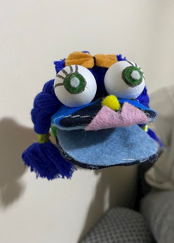 Renkli Peluş Kukla Oyuncak - Görsel 3