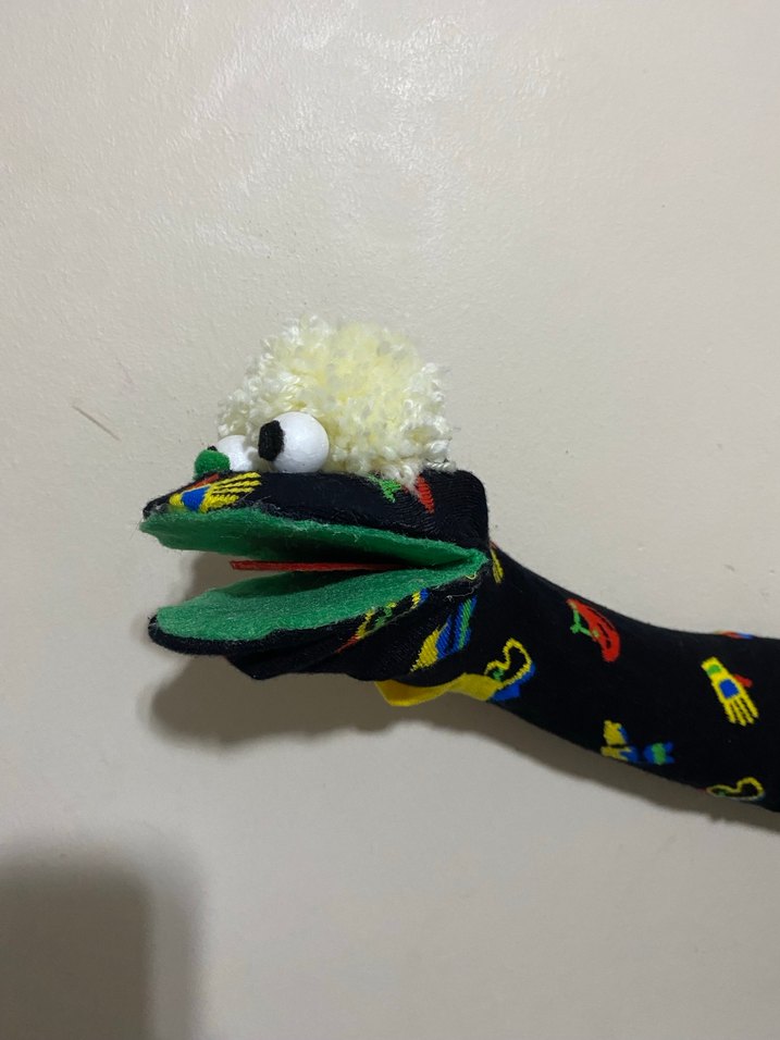 Renkli Peluş Kukla Oyuncak - Görsel 2