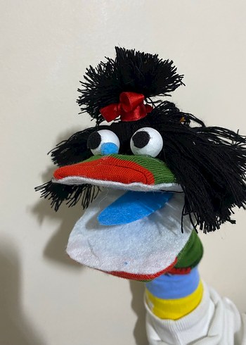 Renkli Peluş Kukla Oyuncak - Görsel 5