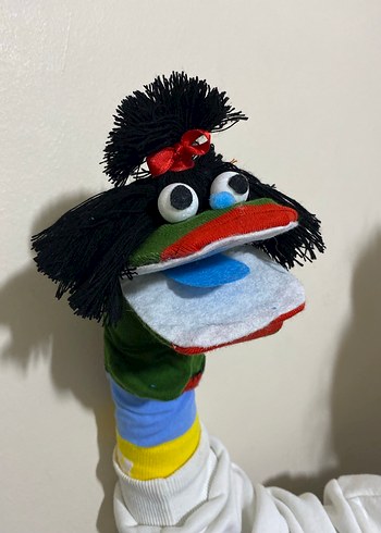 Renkli Peluş Kukla Oyuncak - Görsel 3