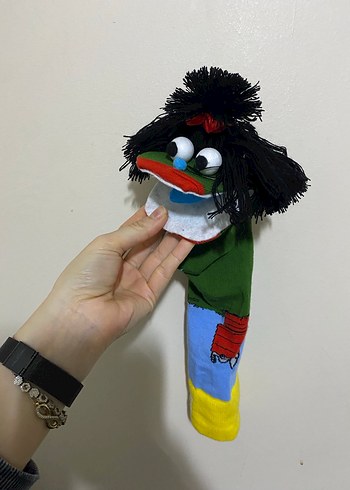 Renkli Peluş Kukla Oyuncak - Görsel 4