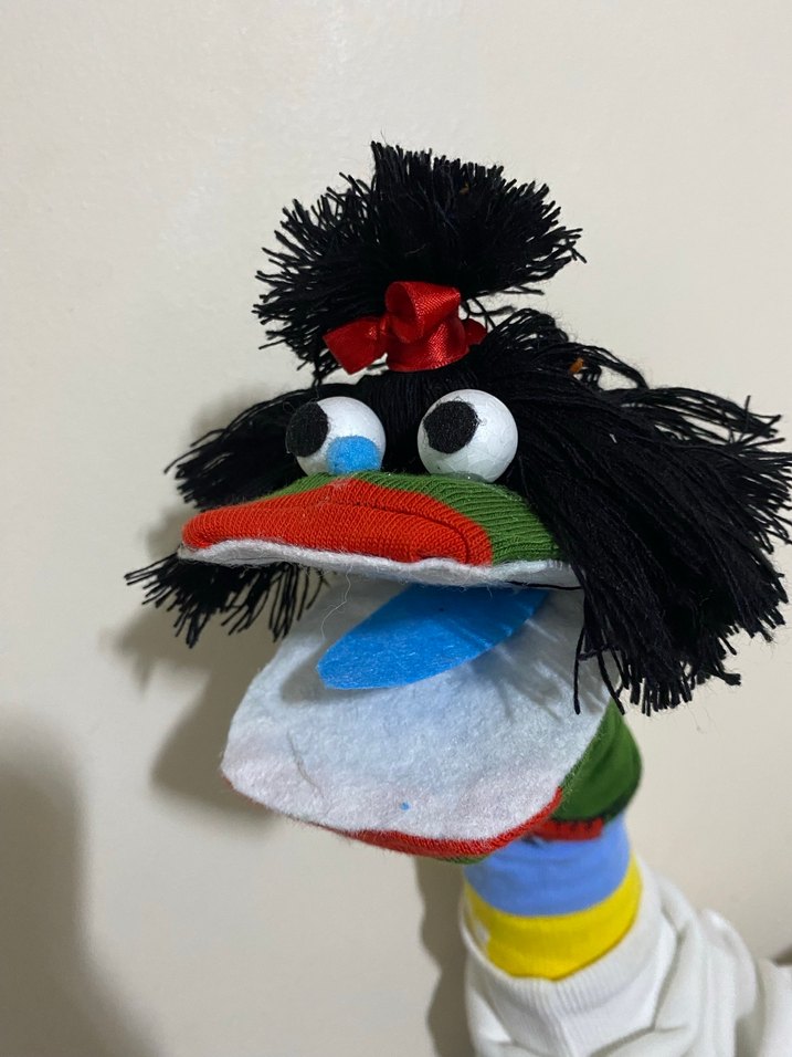 Renkli Peluş Kukla Oyuncak - Görsel 5