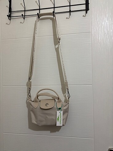 Krem rengi mini longchamp
