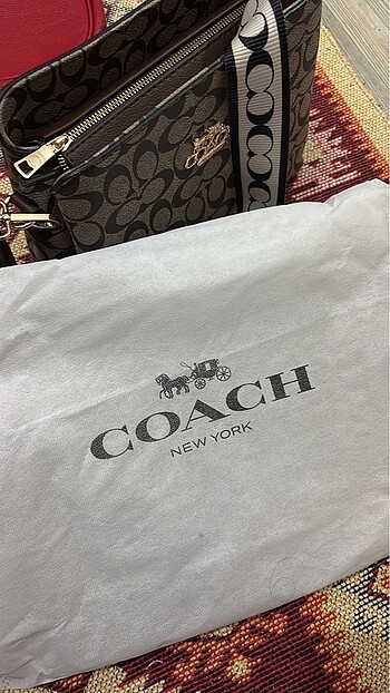 Coach Coach 3 bölmeli kol veya çapraz çanta