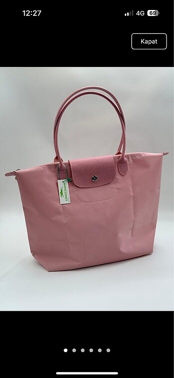 Pembe longchamp