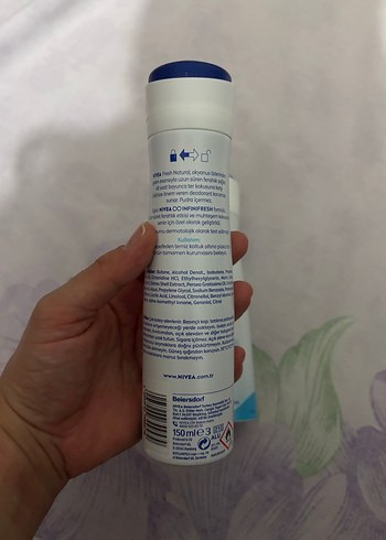 Nivea Fresh Natural Kadın Deodorant 150 ml - Görsel 2