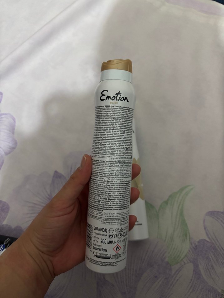 Emotion gold bliss 200 ml deodorant - Görsel 2