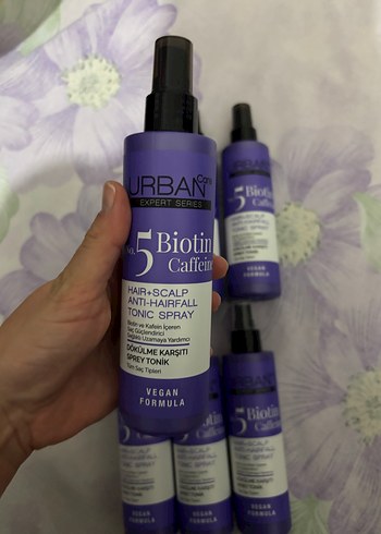 Urban 5 Biotin Kafein Saç Spreyi 150 ml - Görsel 2
